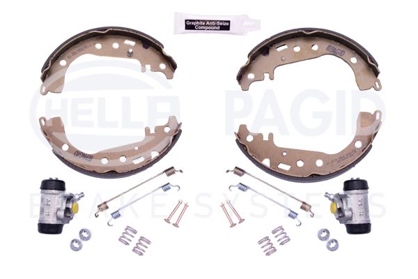 HELLA PAGID stabdžių trinkelių komplektas 8DB 355 003-471